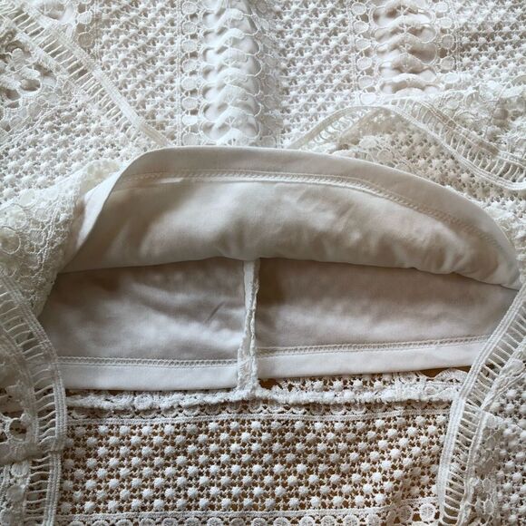 L’AFFAIRE  Midi Lace Sleeveless V-Neck Dress EUC - Picture 11 of 13